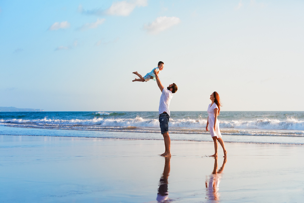 family on the emerald coast