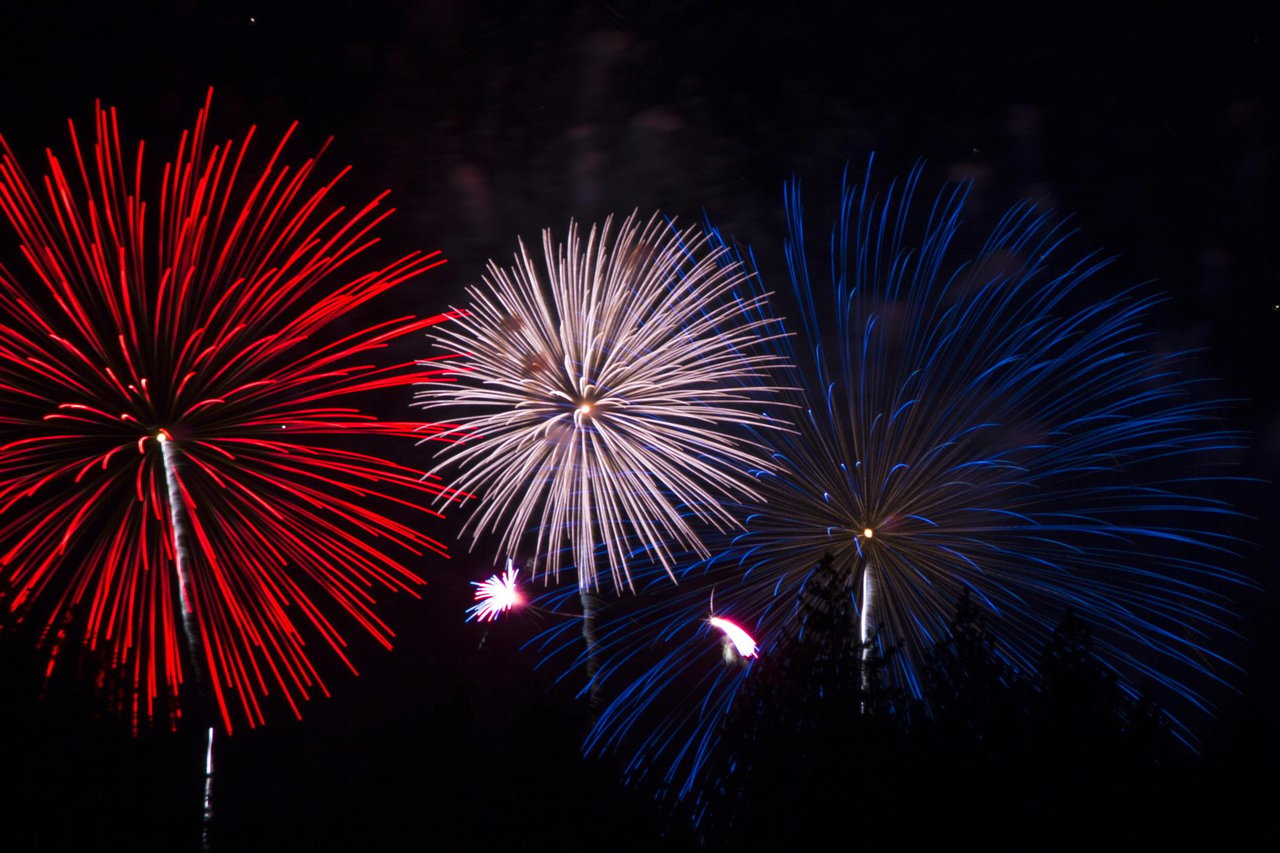 Patriotic Fireworks