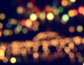 Blurred Christmas Lights