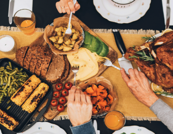 thanksgiving meal on 30a